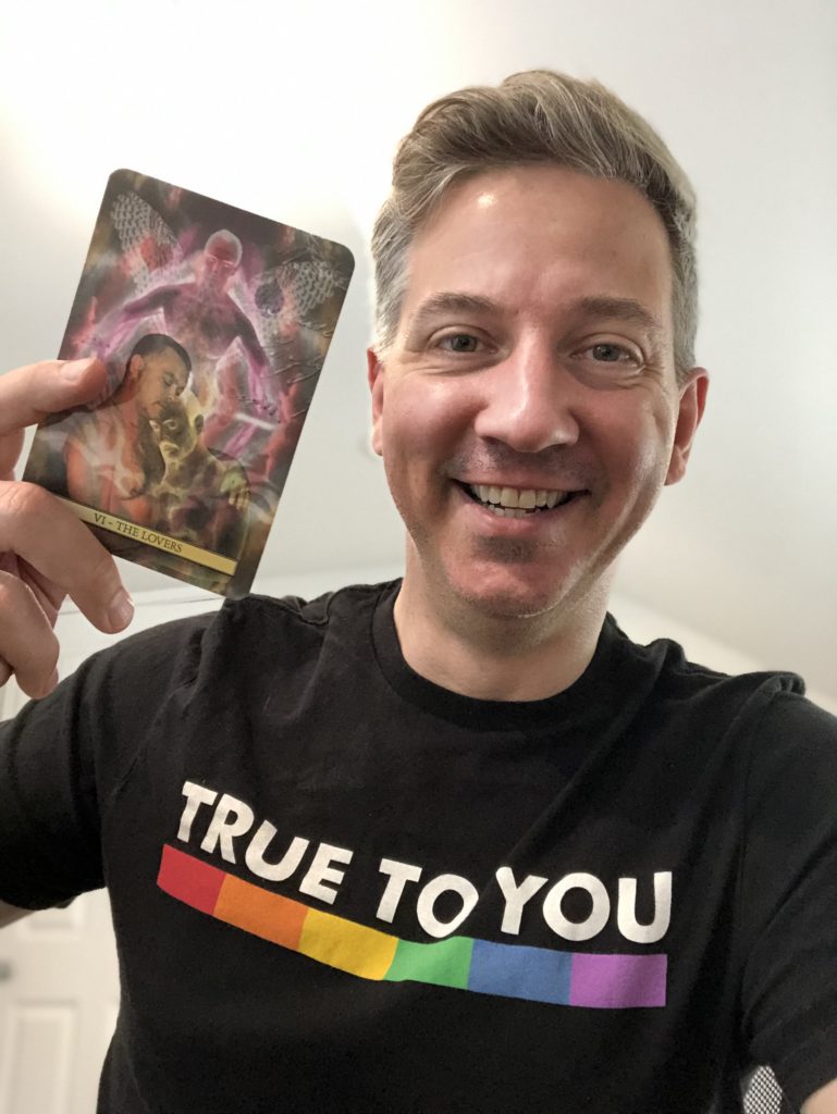 Comingouttarot, email reading example, chicago tarot reader, gay tarot, queer tarot, gay tarot reading