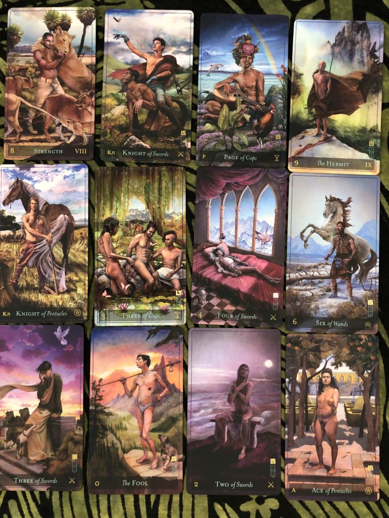 January 2021, tarot of the divine masculine, gay relationship, gay tarot, tarot reading, chicago, tarot relationship reading