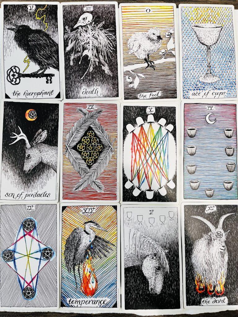 Final 2022 RAW Tarotscopes, queer tarot, gay tarot